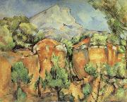 Paul Cezanne, La Montagne Sainte-Victoire,vue de Bibemus